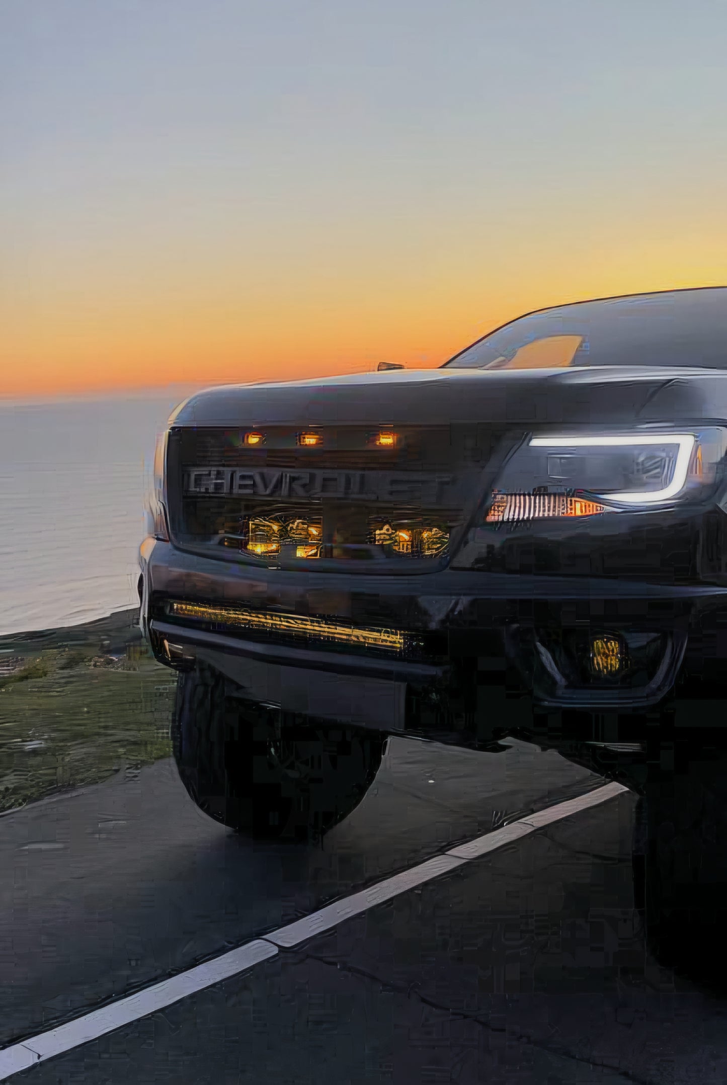 2nd Gen Chevy Colorado Low Profile Front Bumper